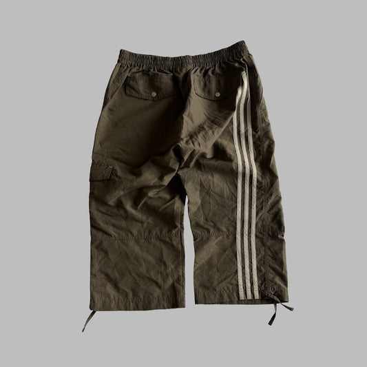 Y2K Adidas Cargo Capris - S