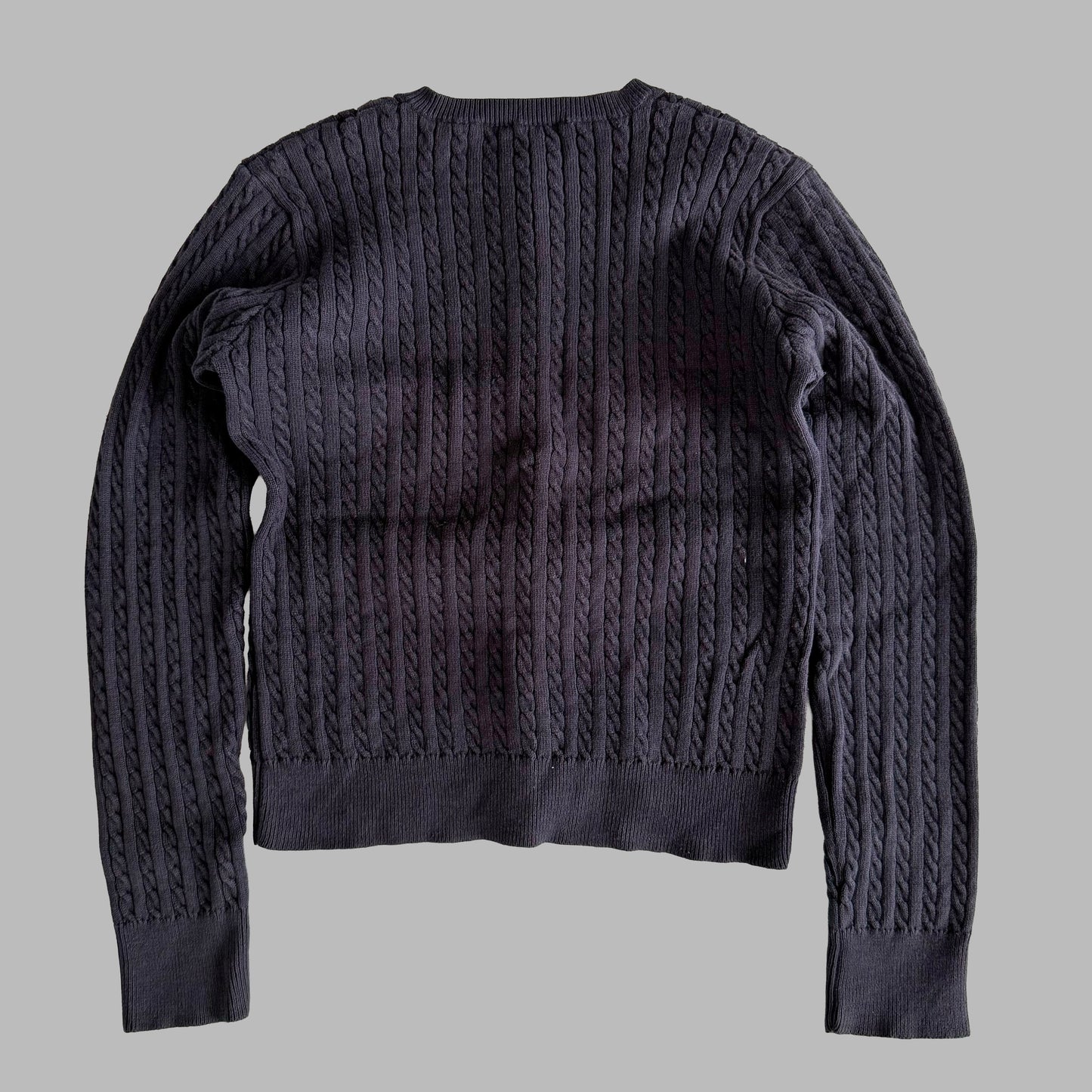 Ralph Lauren Cable Knit Cardigan - Small