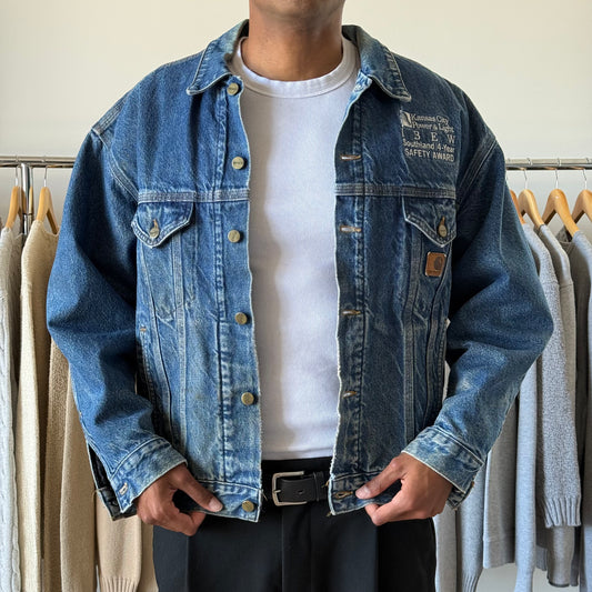 Carhartt Denim Chore Jacket - Large