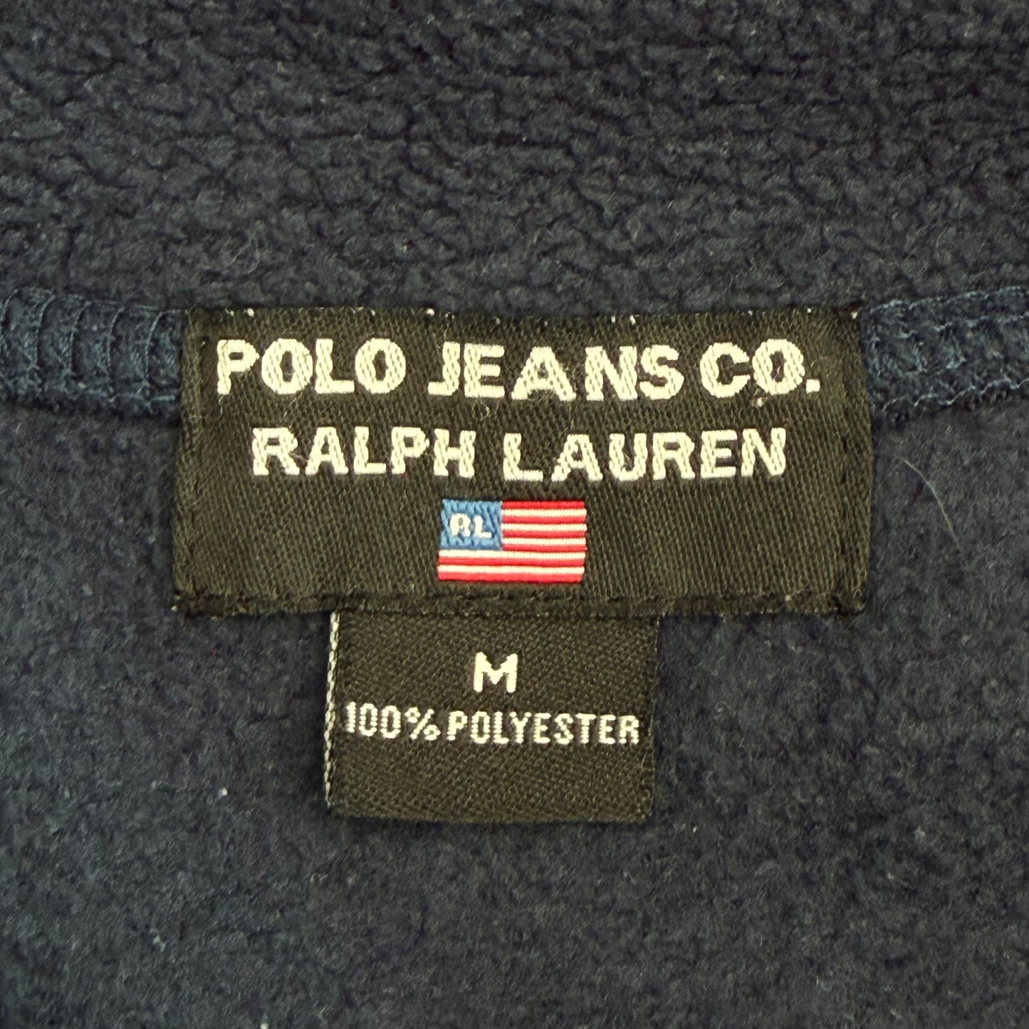 90s Polo Ralph Lauren Fleece Jacket - M