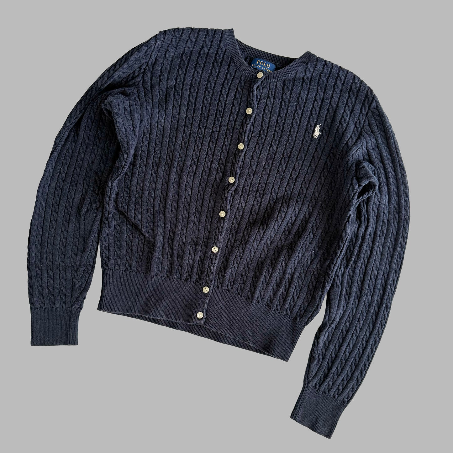 Ralph Lauren Cable Knit Cardigan - XS