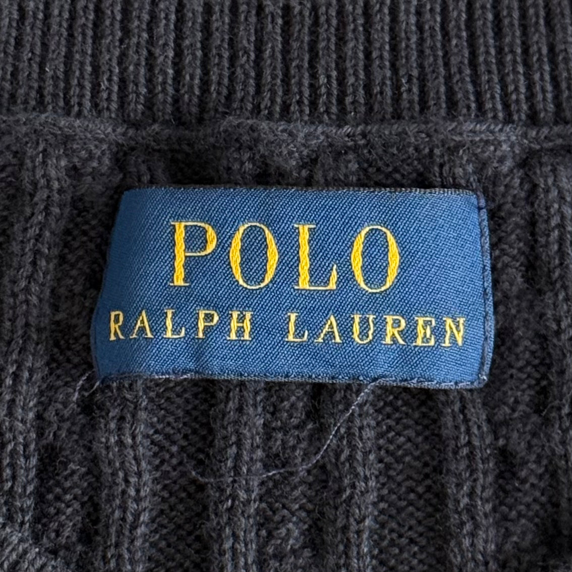 Ralph Lauren Cable Knit Cardigan - Small