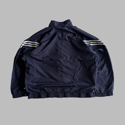 90s Adidas Three Stripe Track Jacket - L