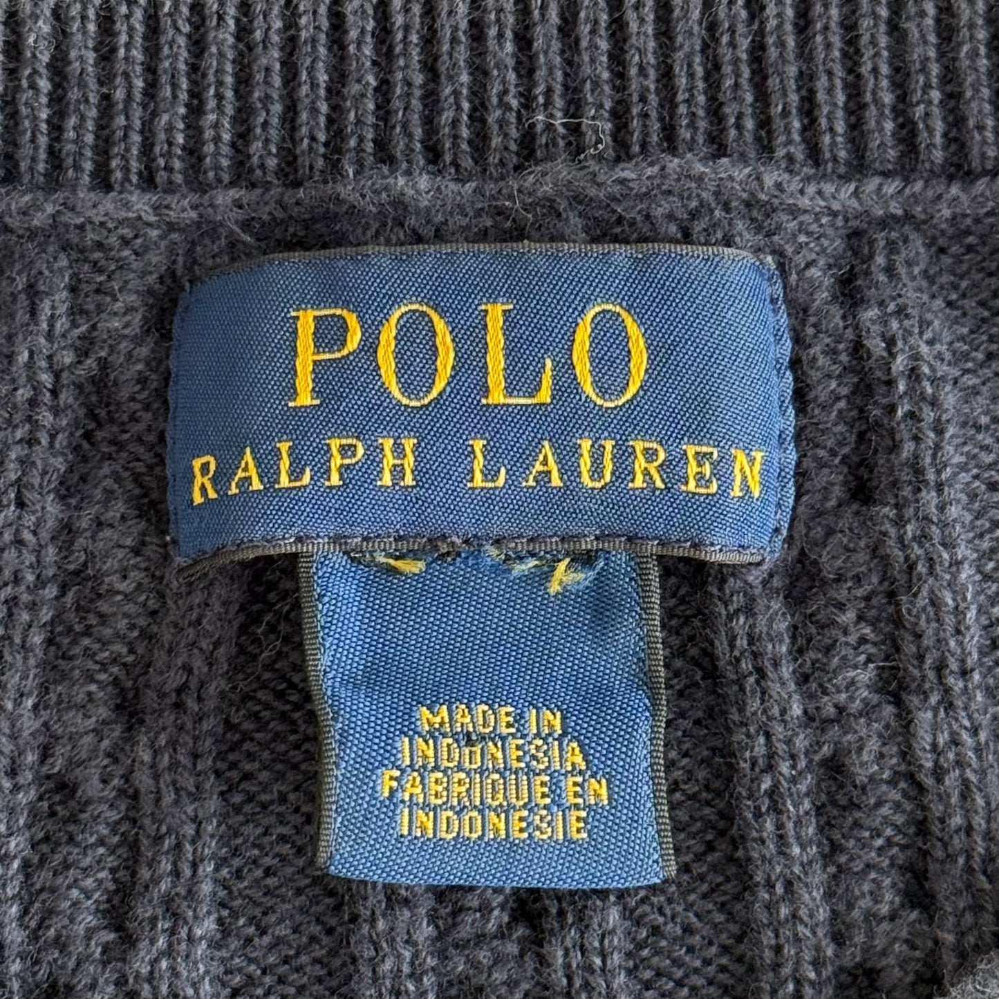 Ralph Lauren Cable Knit Cardigan - Small