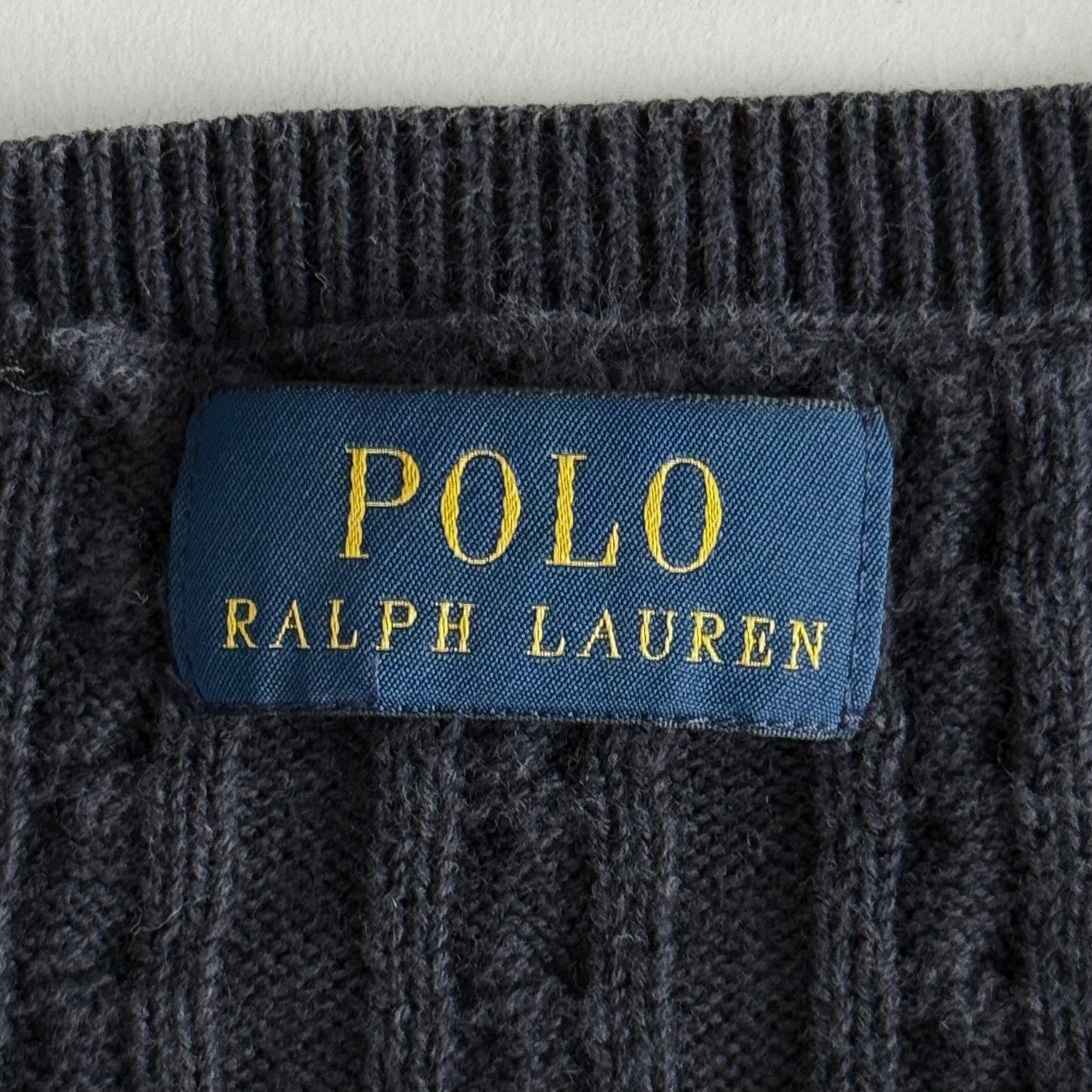 Ralph Lauren Cable Knit Cardigan - Small