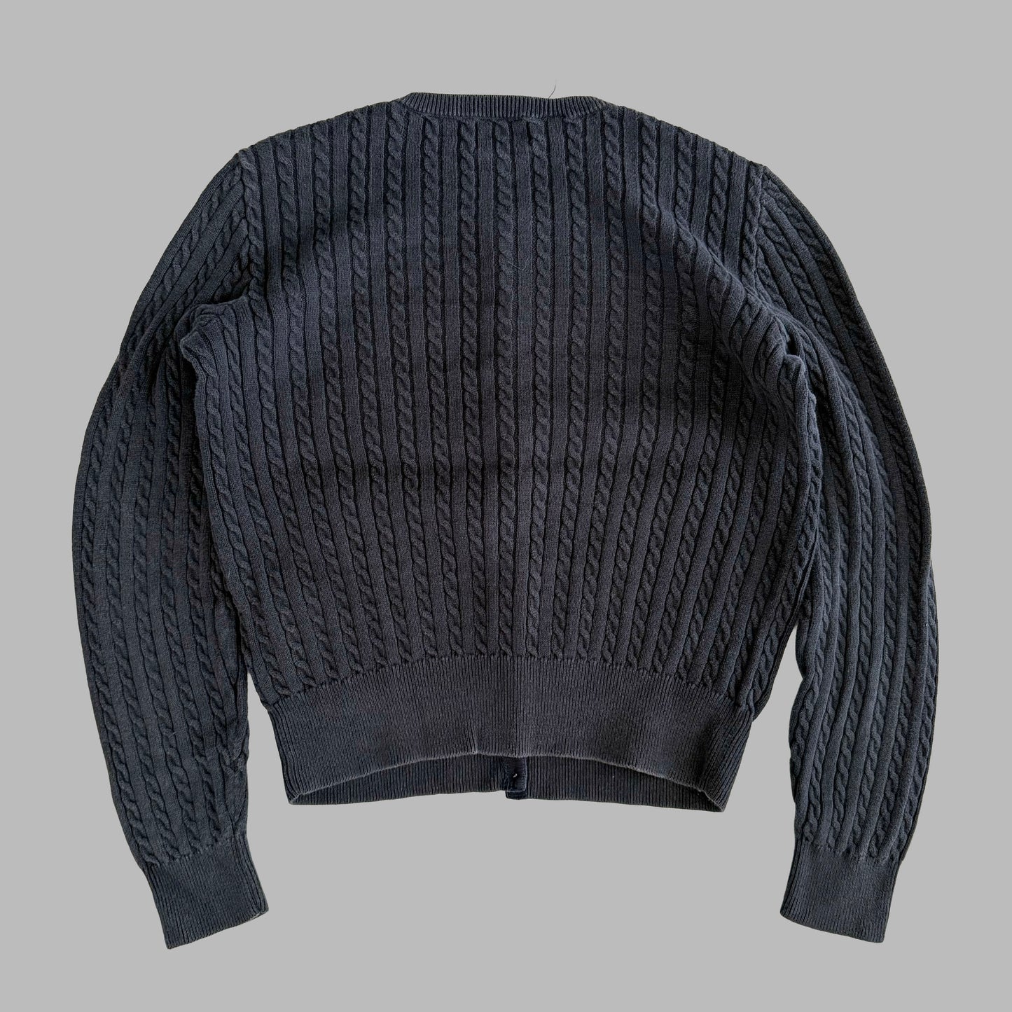 Ralph Lauren Cable Knit Cardigan - Small