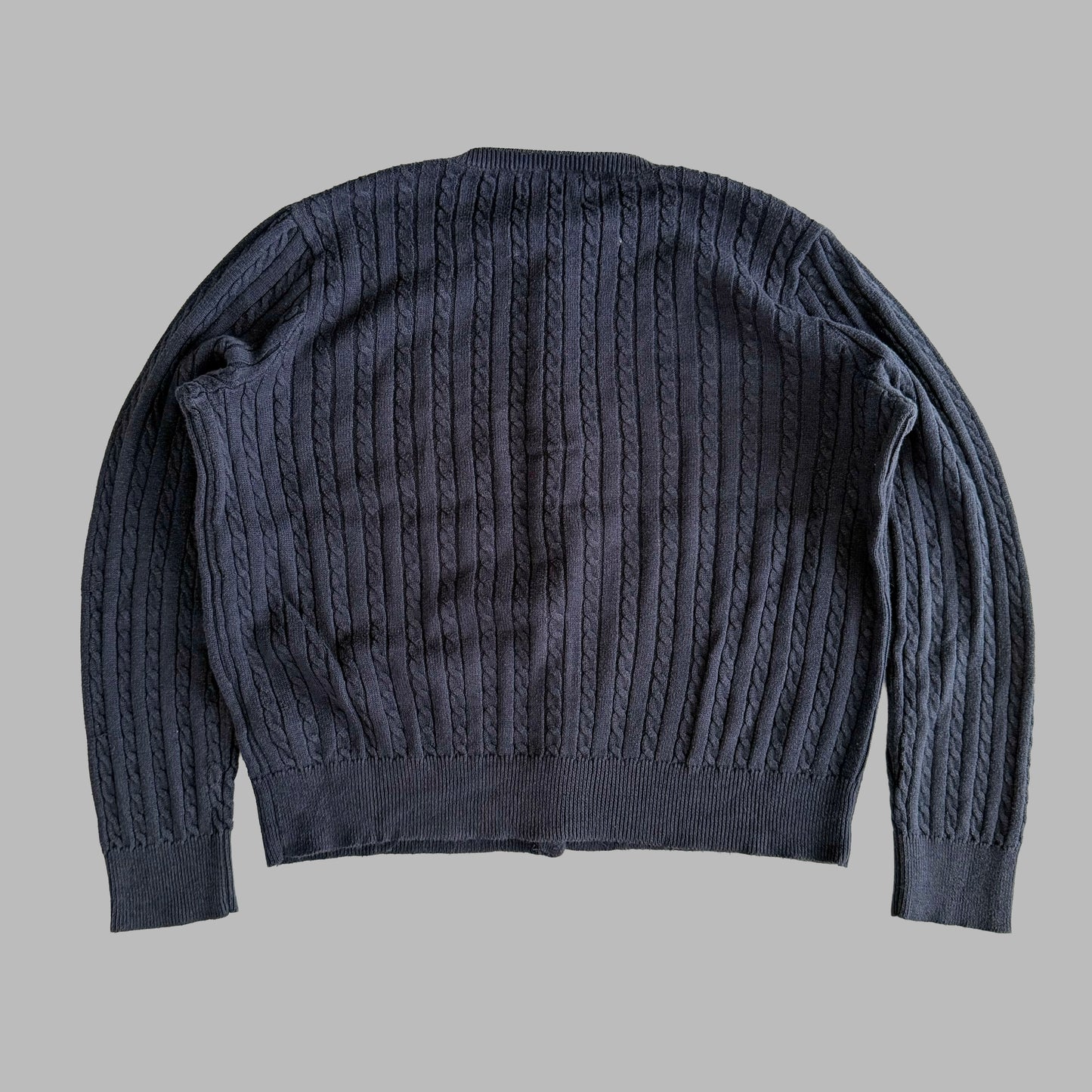 Ralph Lauren Cable Knit Cardigan - Small