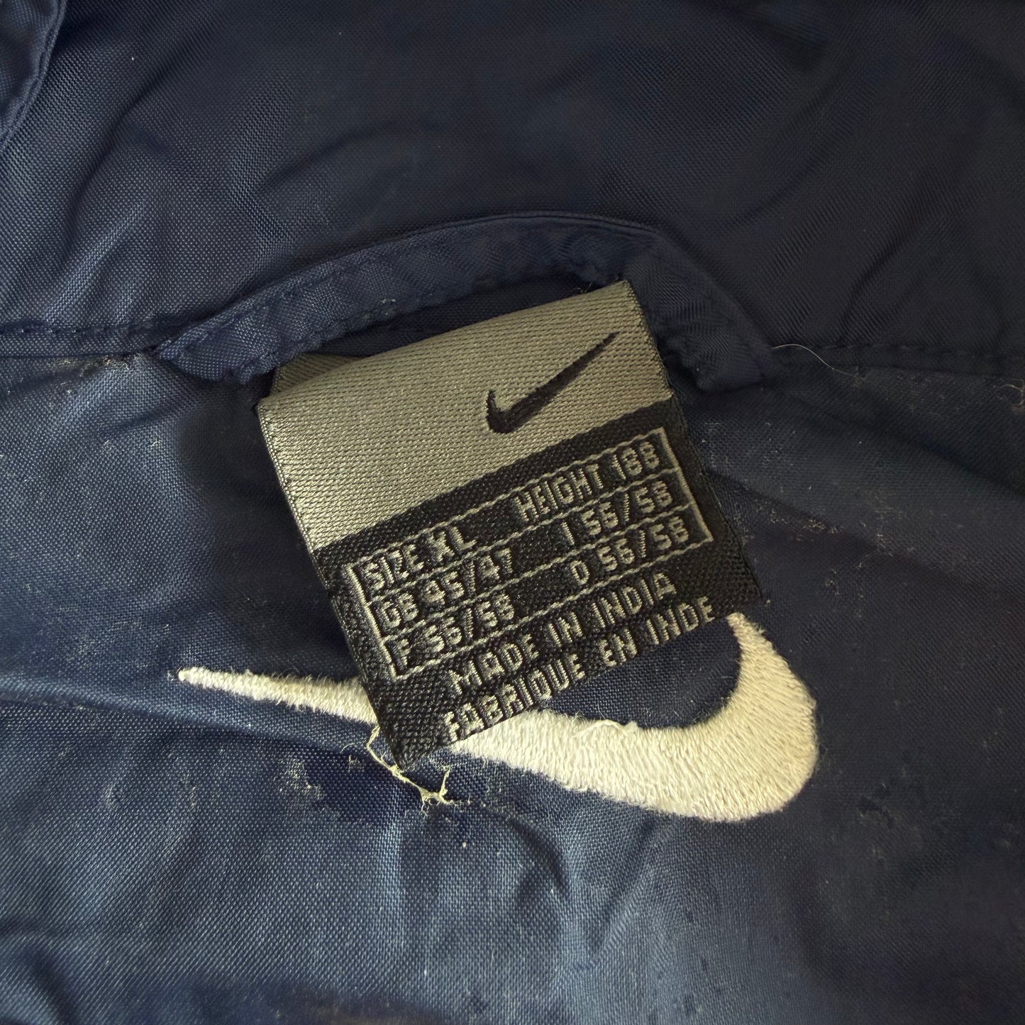 Y2K Nike Classic Swoosh Track Jacket - XL