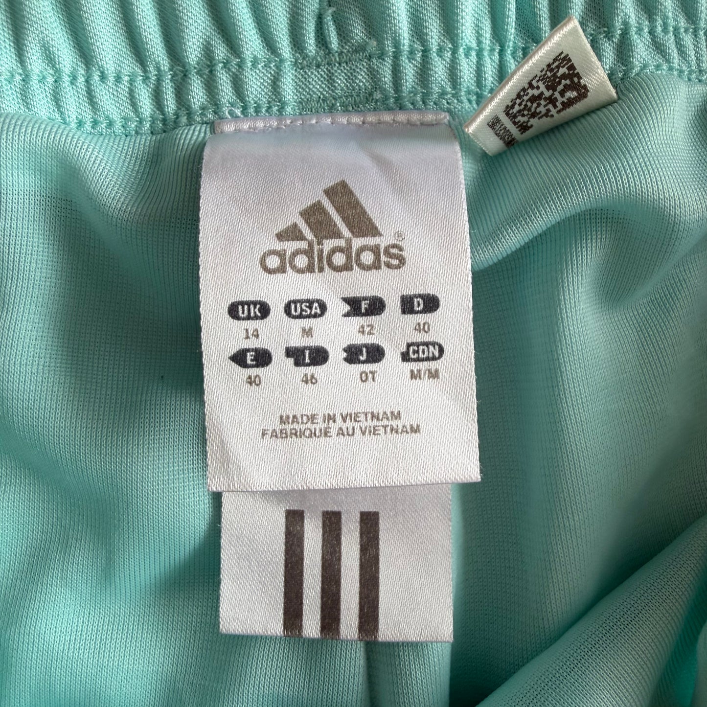 Y2K Adidas Three Stripe Capris - M