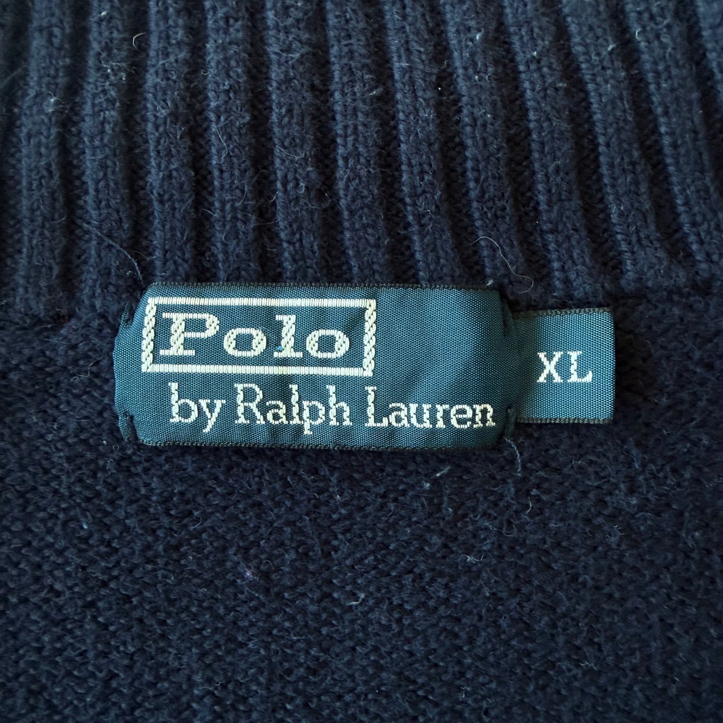 90s Polo Ralph Lauren Heavyweight Quarter Zip - XL