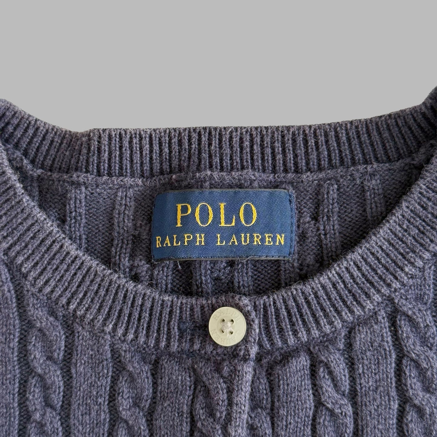 Ralph Lauren Cable Knit Cardigan - XS