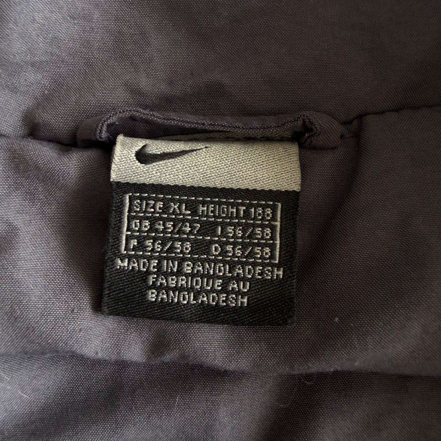 Y2K Nike Panelled Track Jacket - XL