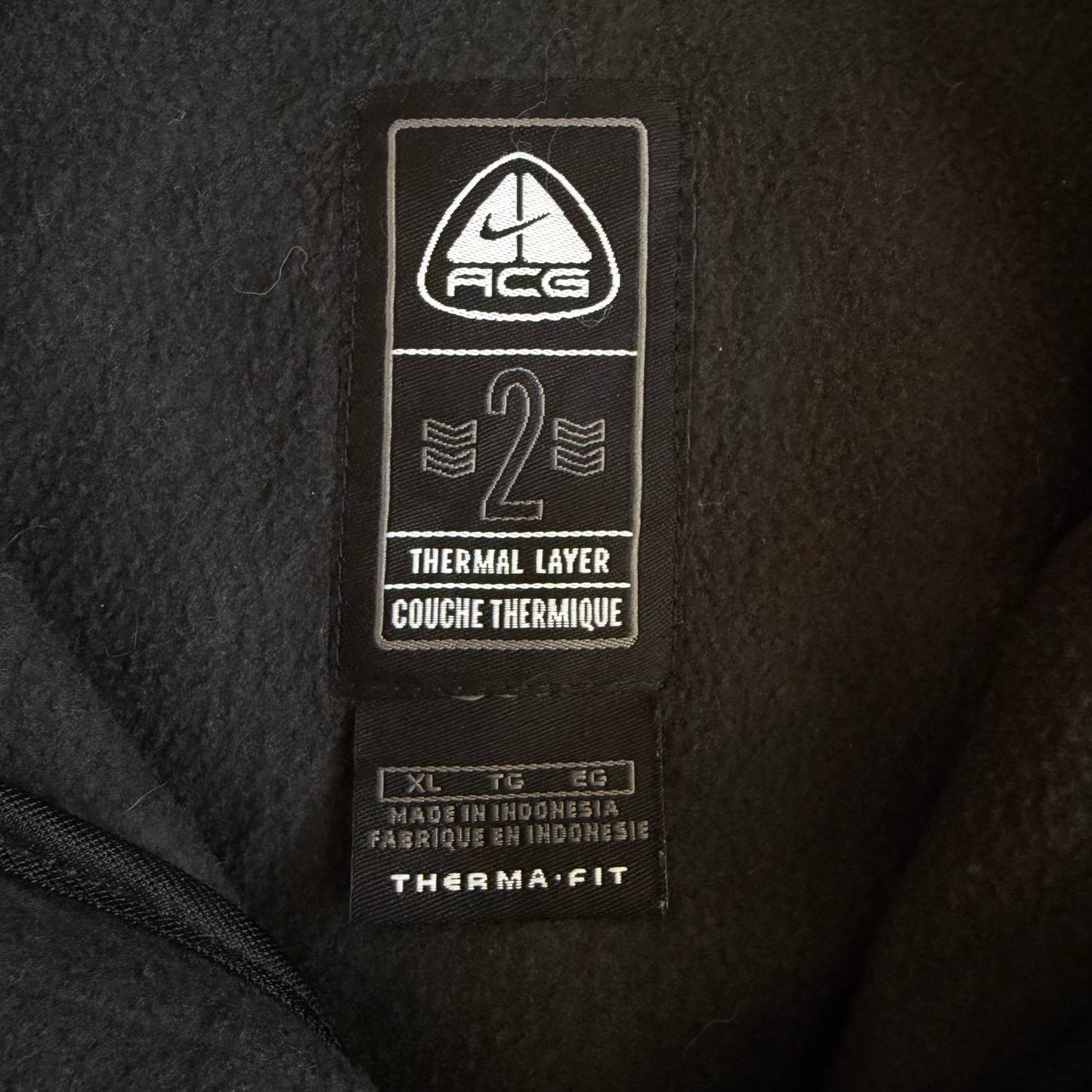 Y2K Nike ACG Thermal Fleece Vest - XL