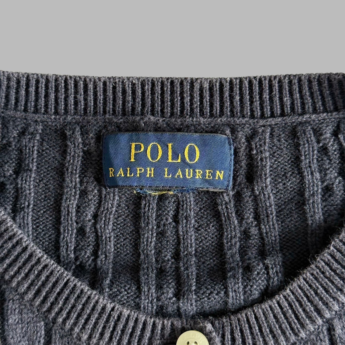 Ralph Lauren Cable Knit Cardigan - XS