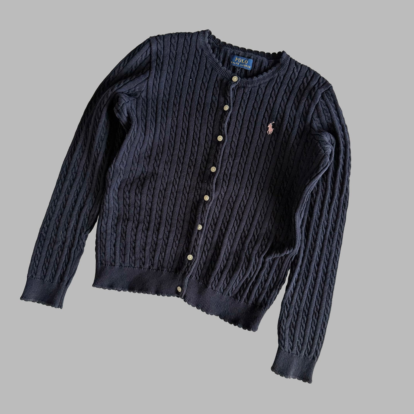 Ralph Lauren Cable Knit Cardigan - XS
