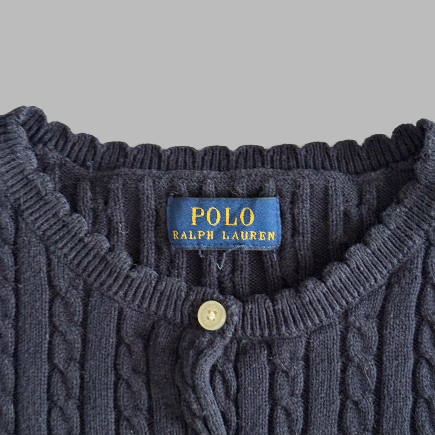 Ralph Lauren Cable Knit Cardigan - XS