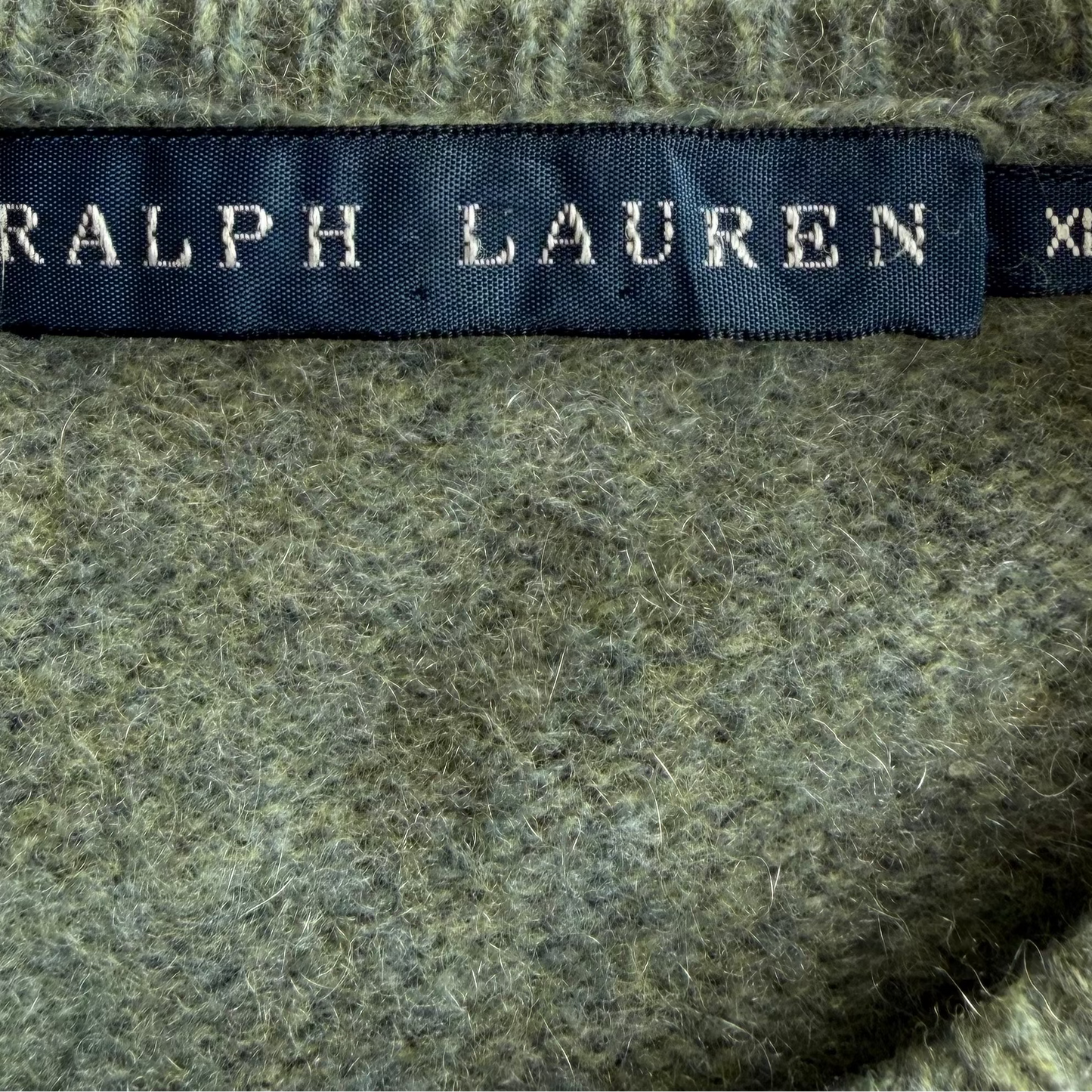 Y2K Polo Ralph Lauren Wool Knit - L