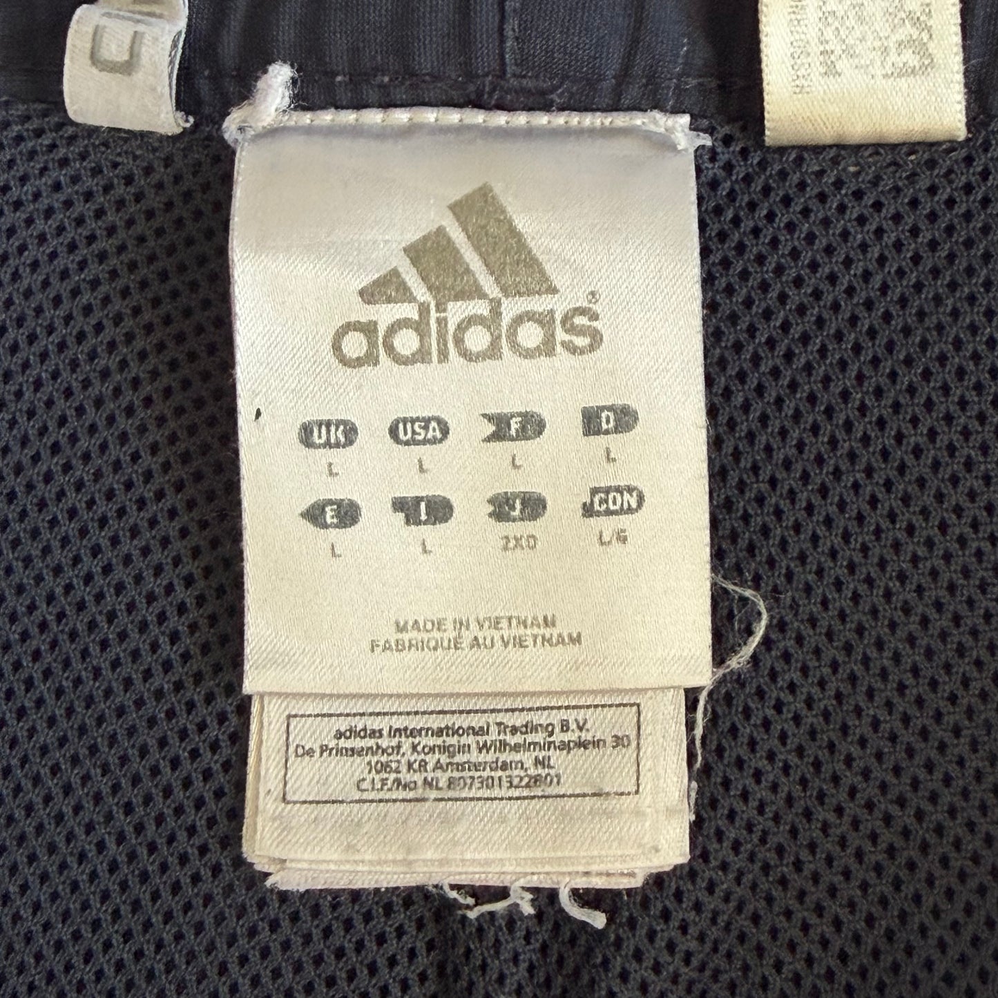 00s Adidas Wide Leg Track Pants - Large