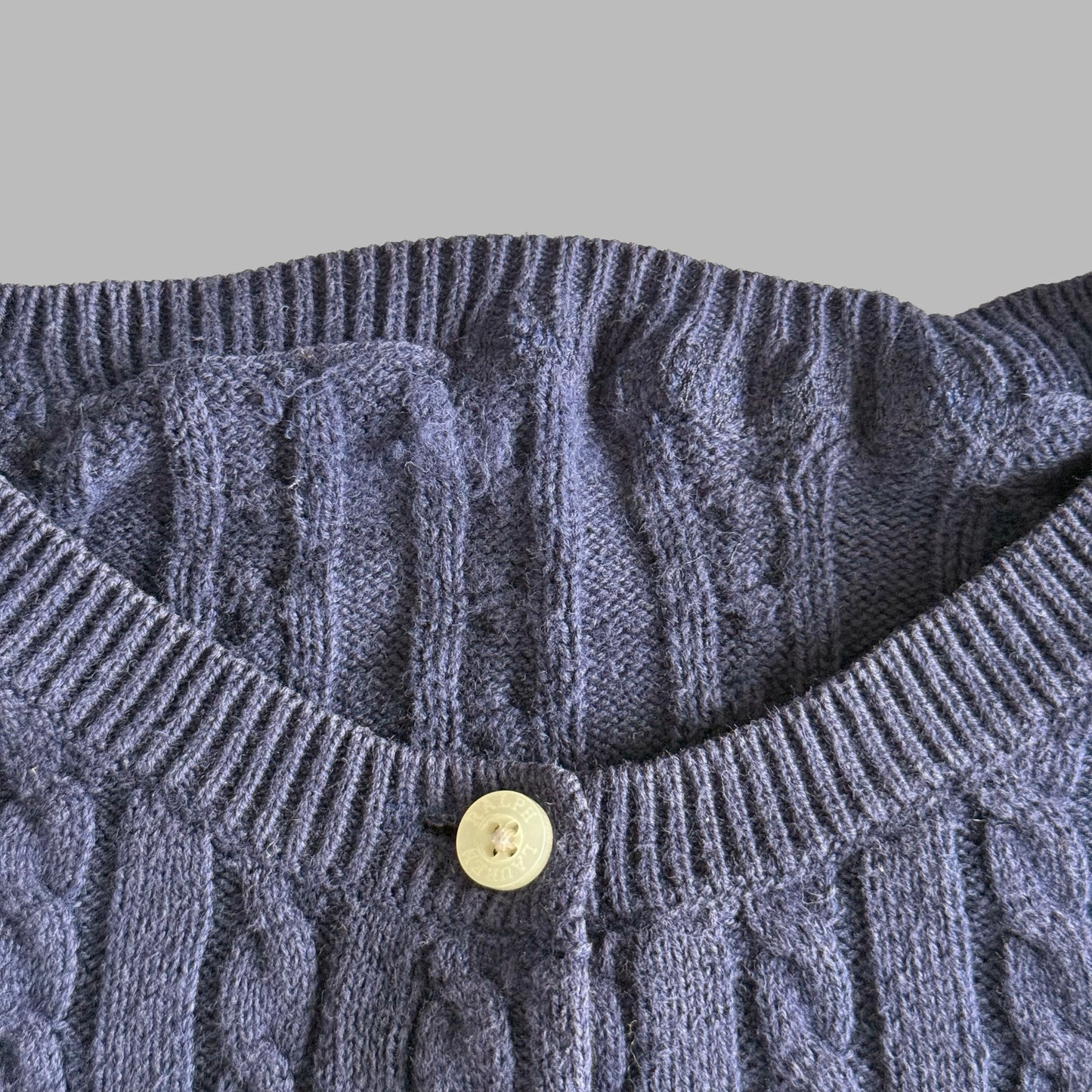 Ralph Lauren Cable Knit Cardigan - Small