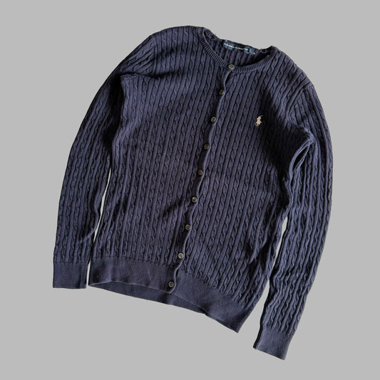 Ralph Lauren Cable Knit Cardigan - Small