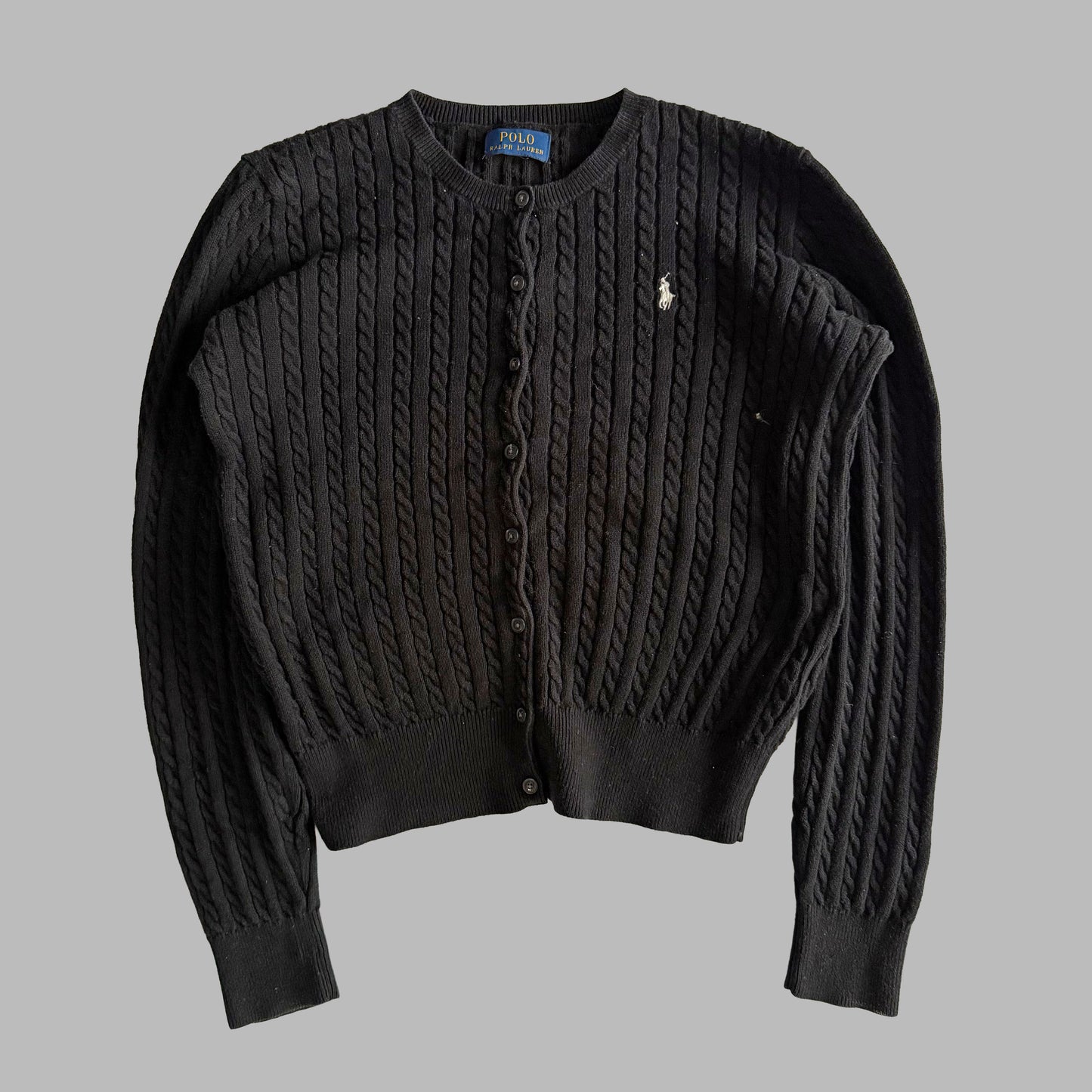 Ralph Lauren Cable Knit Cardigan - Medium