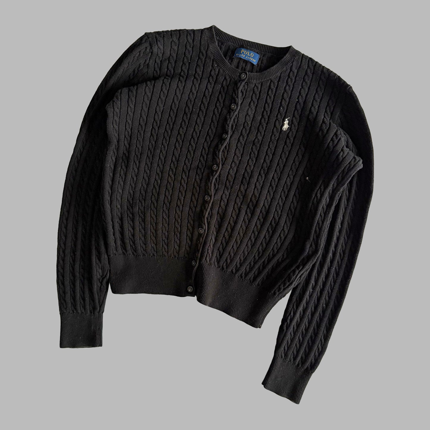 Ralph Lauren Cable Knit Cardigan - Medium