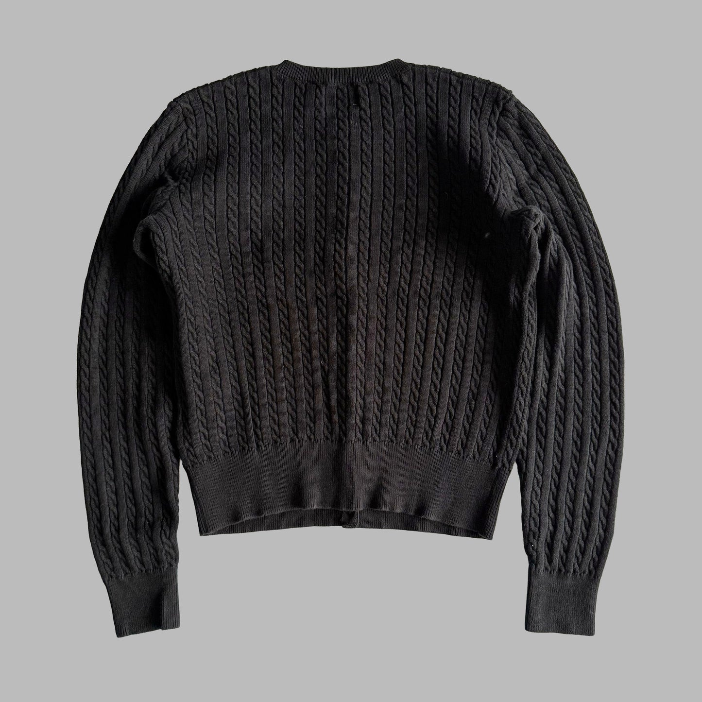 Ralph Lauren Cable Knit Cardigan - Small