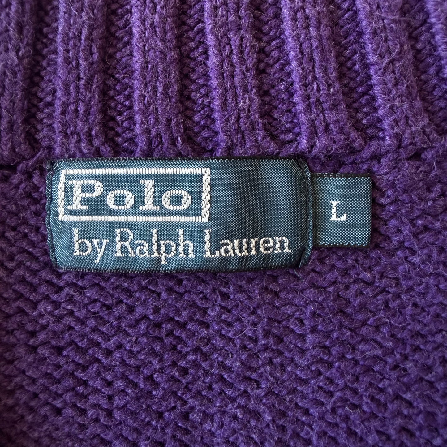 90s Polo Ralph Lauren Quarter Zip - L