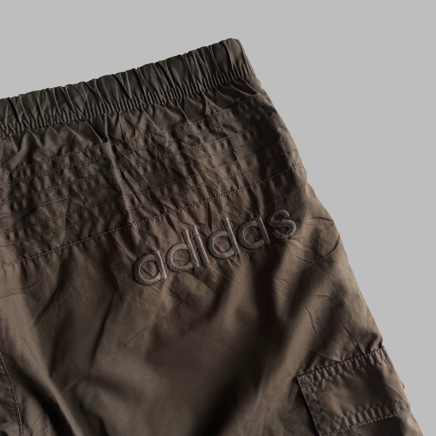 Y2K Adidas Cargo Capris - S