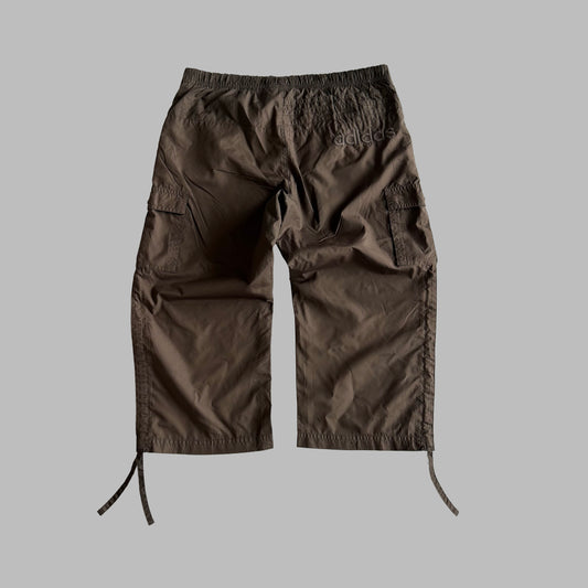 Y2K Adidas Cargo Capris - S