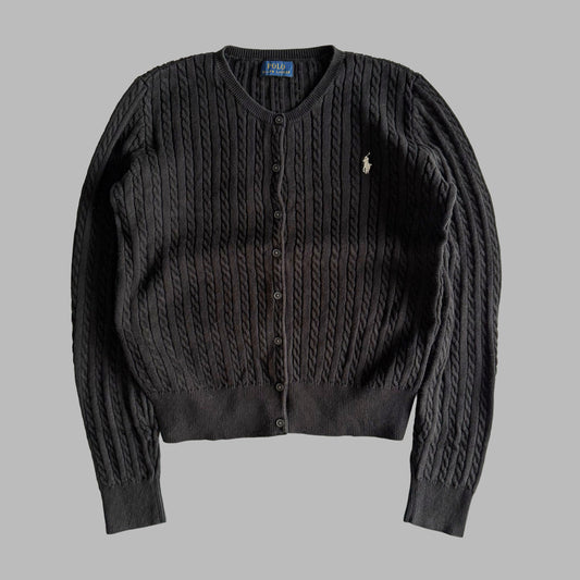 Ralph Lauren Cable Knit Cardigan - Small