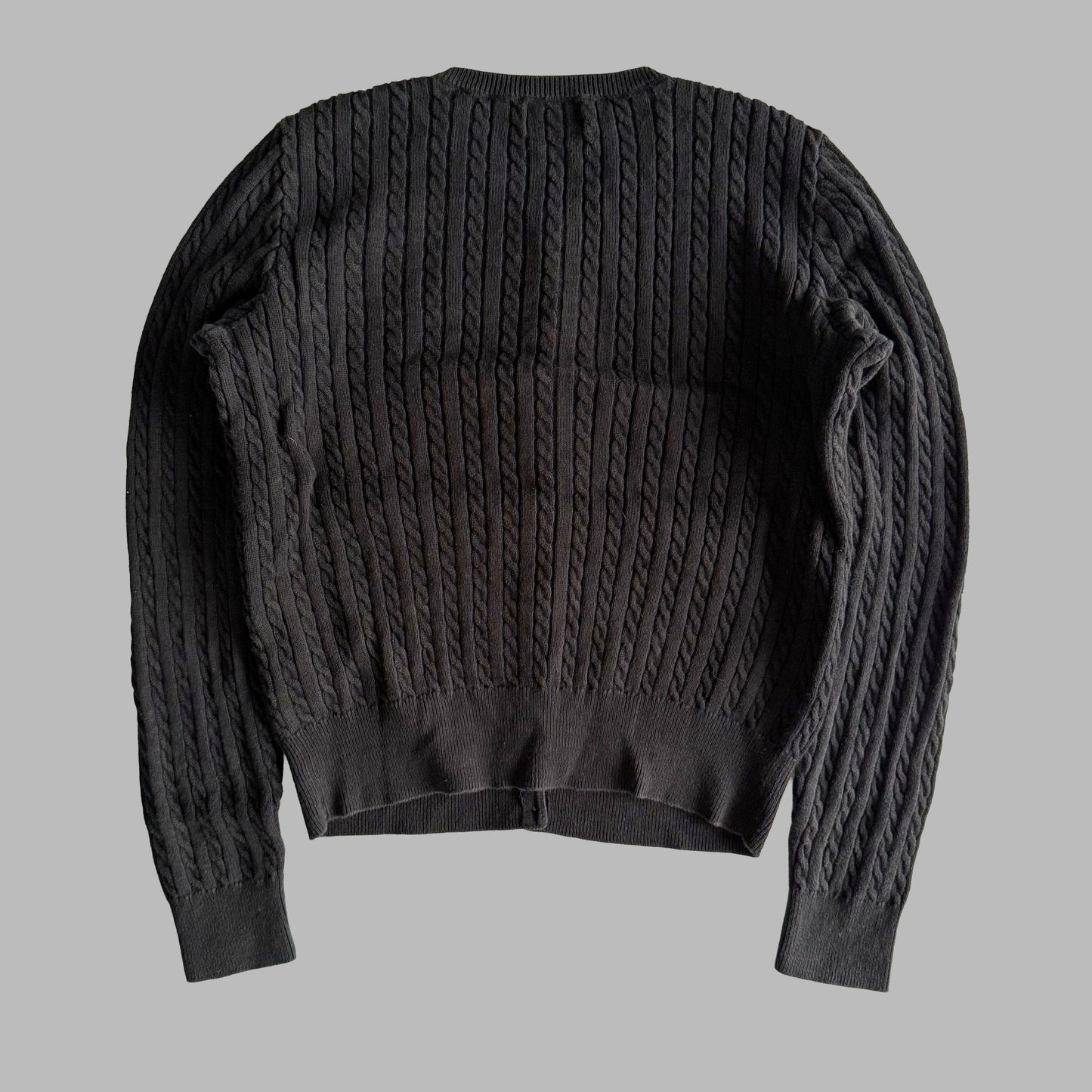 Ralph Lauren Cable Knit Cardigan - Small