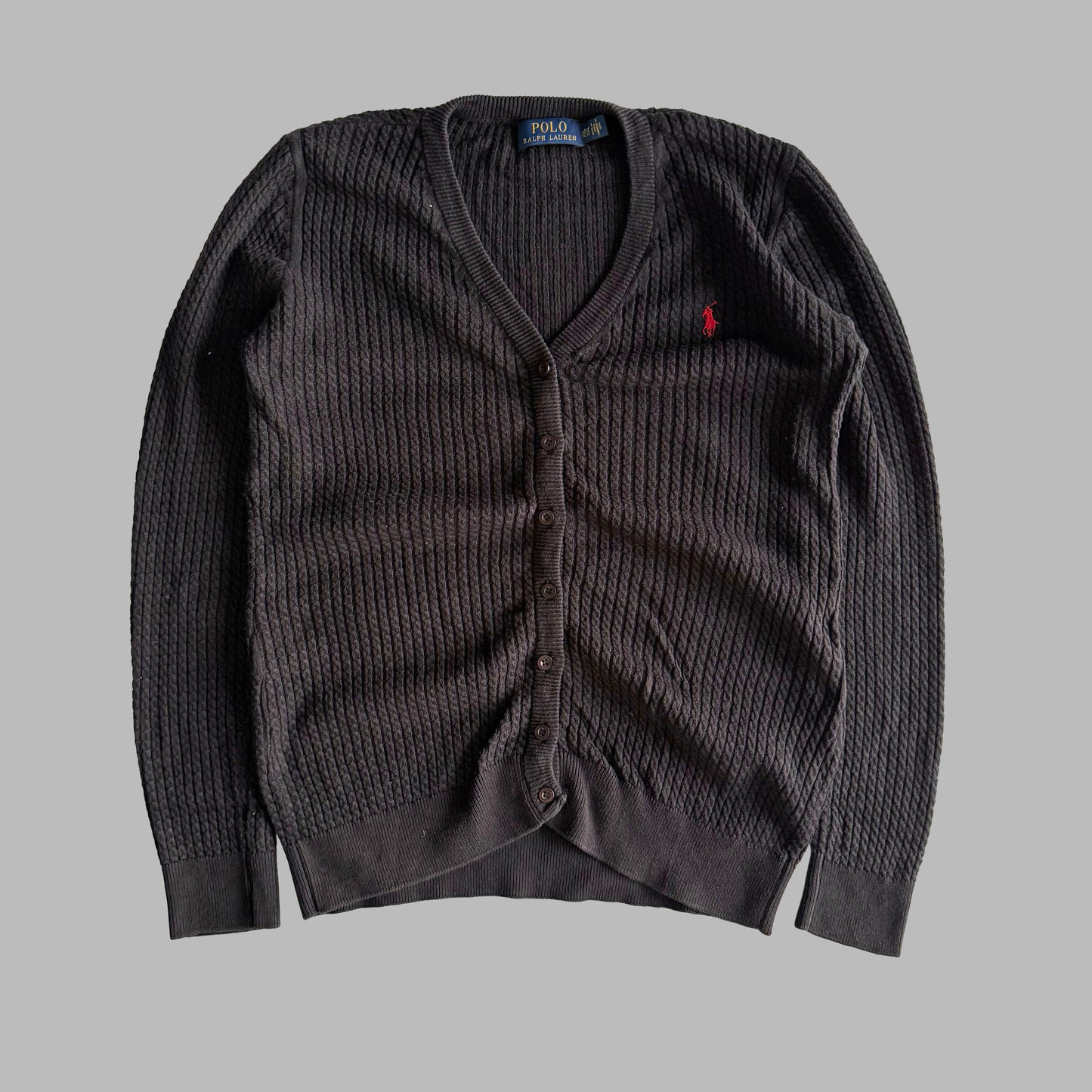 Ralph Lauren Cable Knit Cardigan - XXL