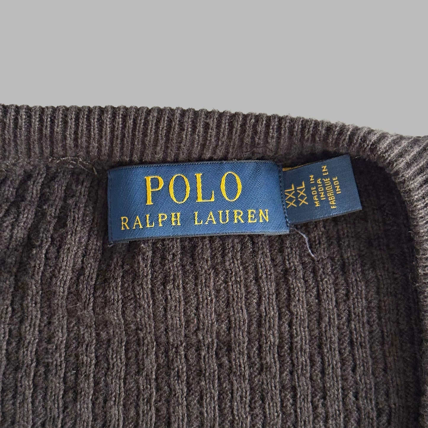 Ralph Lauren Cable Knit Cardigan - XXL