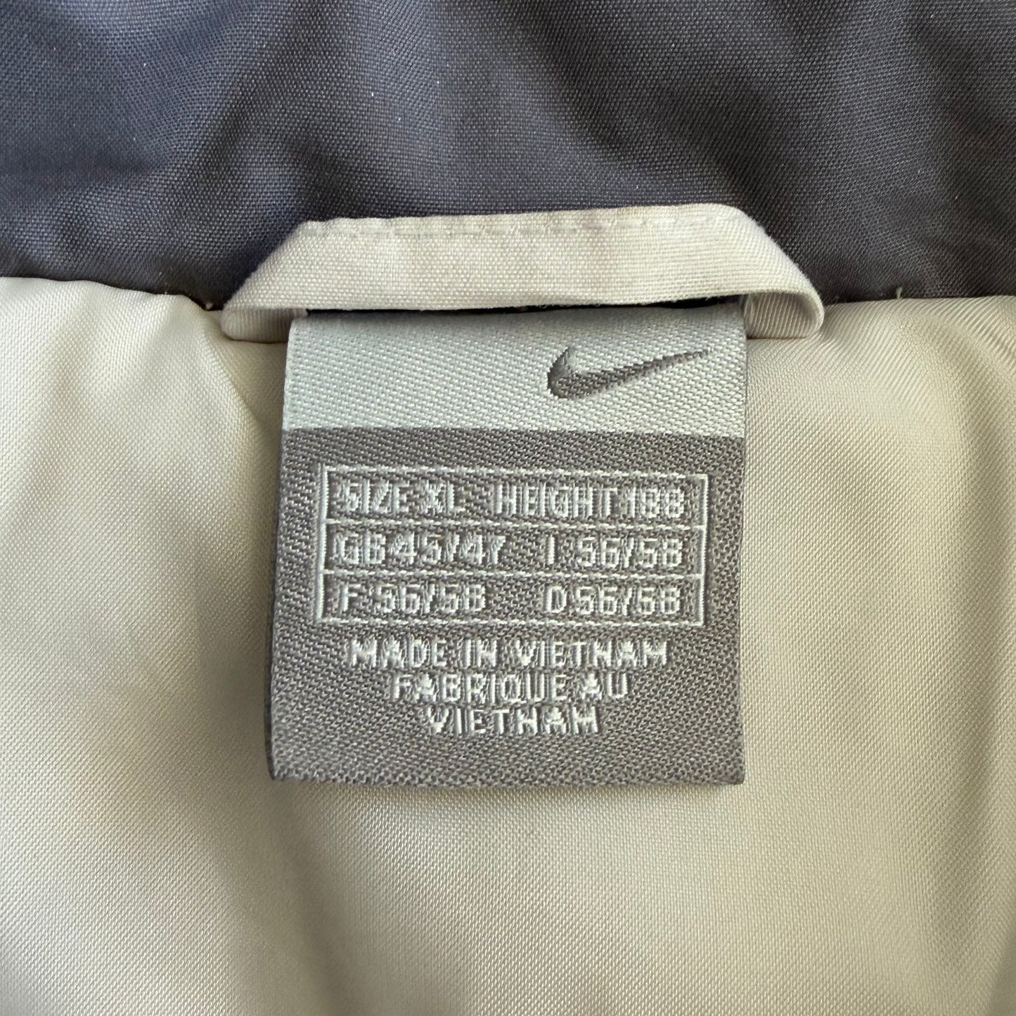 Y2K Nike Single Swoosh Insulated Jacket - XL