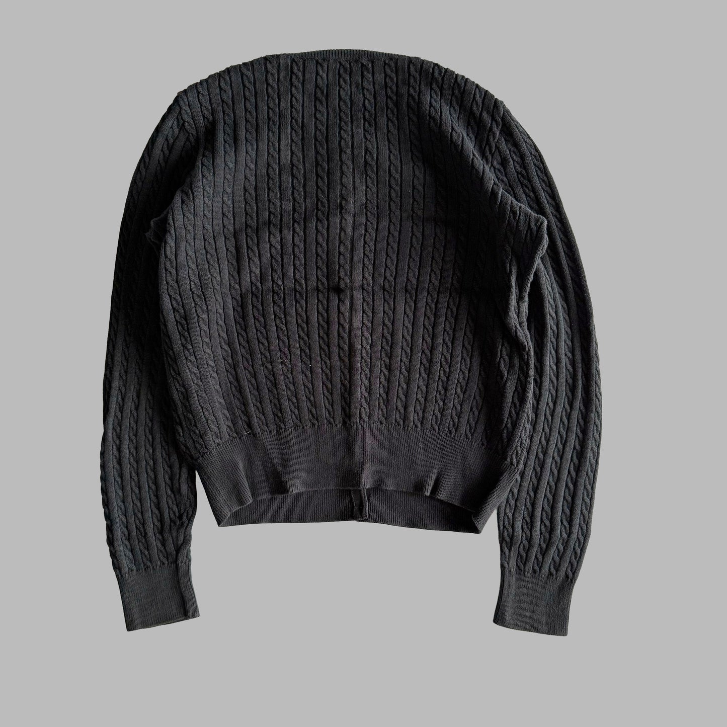 Ralph Lauren Cable Knit Cardigan - Small