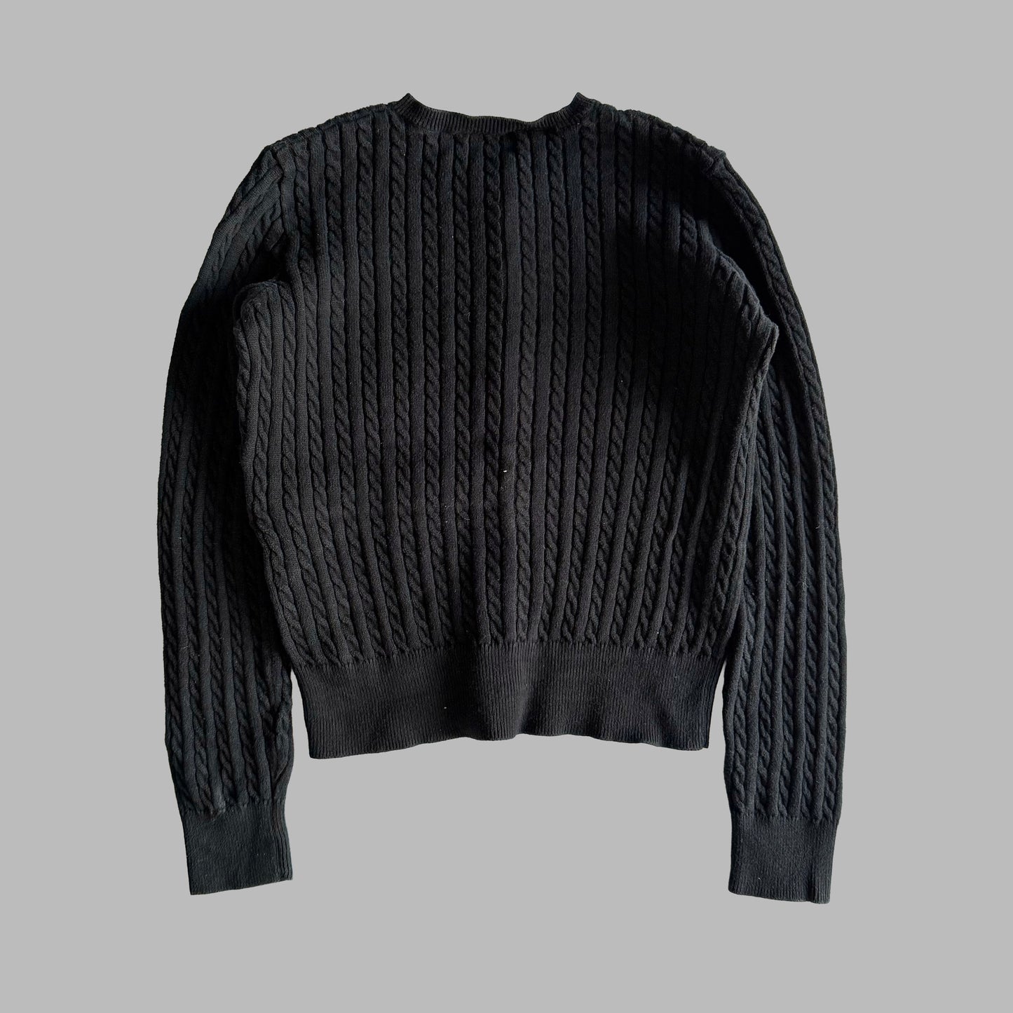 Ralph Lauren Cable Knit Cardigan - Small