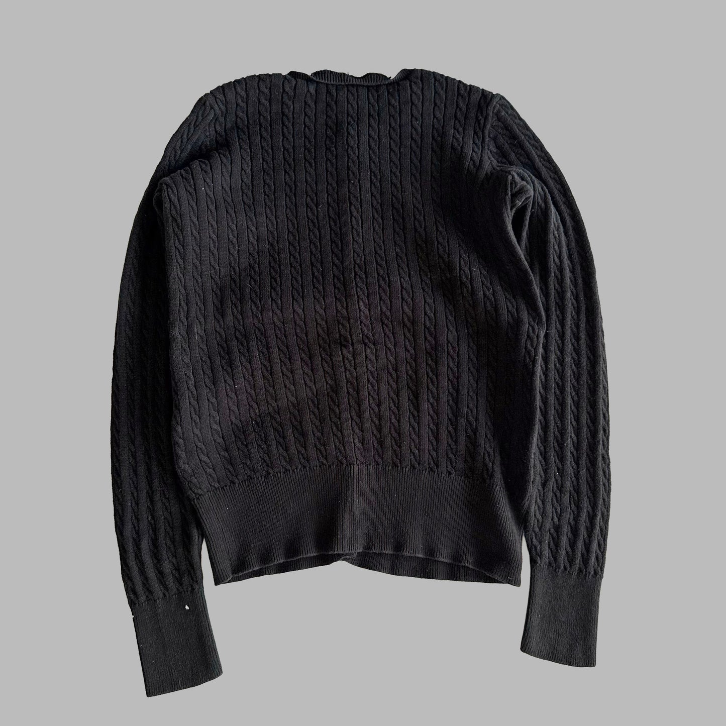 Ralph Lauren Cable Knit Cardigan - Small