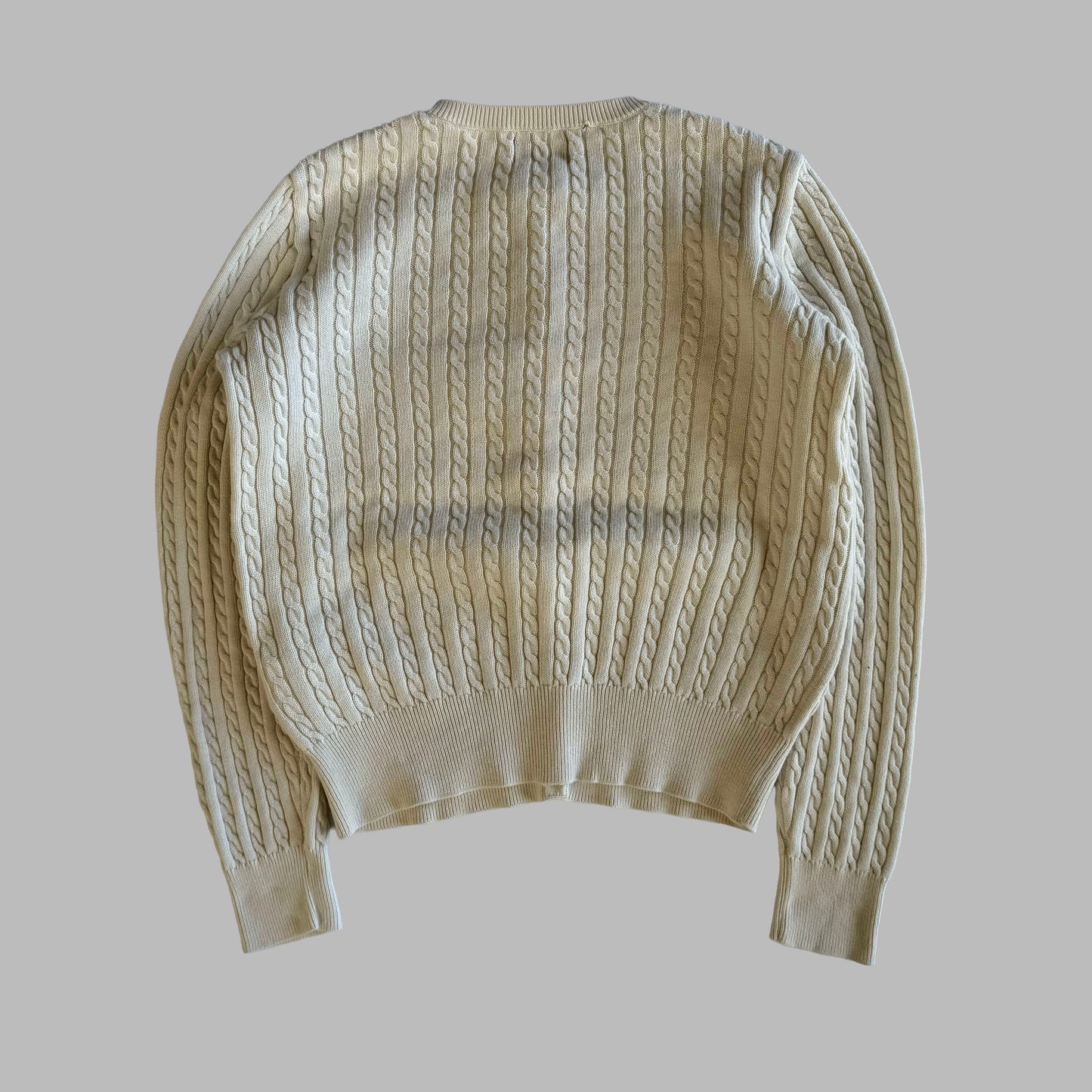 Ralph Lauren Cable Knit Cardigan - Medium