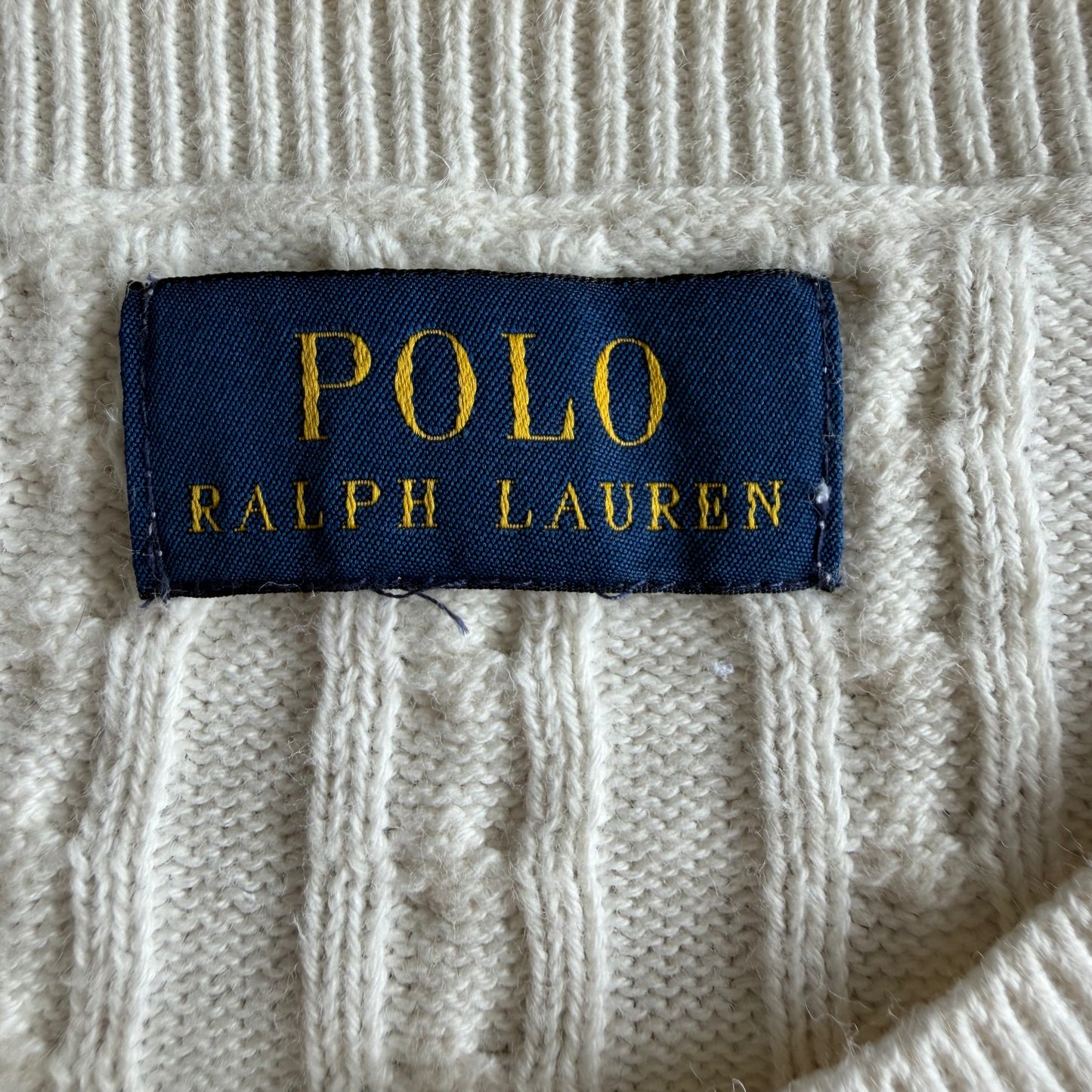 Polo Ralph Lauren Cable Knit Cardigan - L