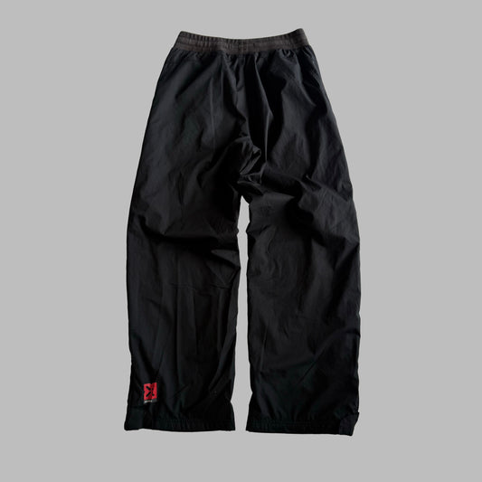 Y2K Nike Wide Leg Classic Track Pants - L