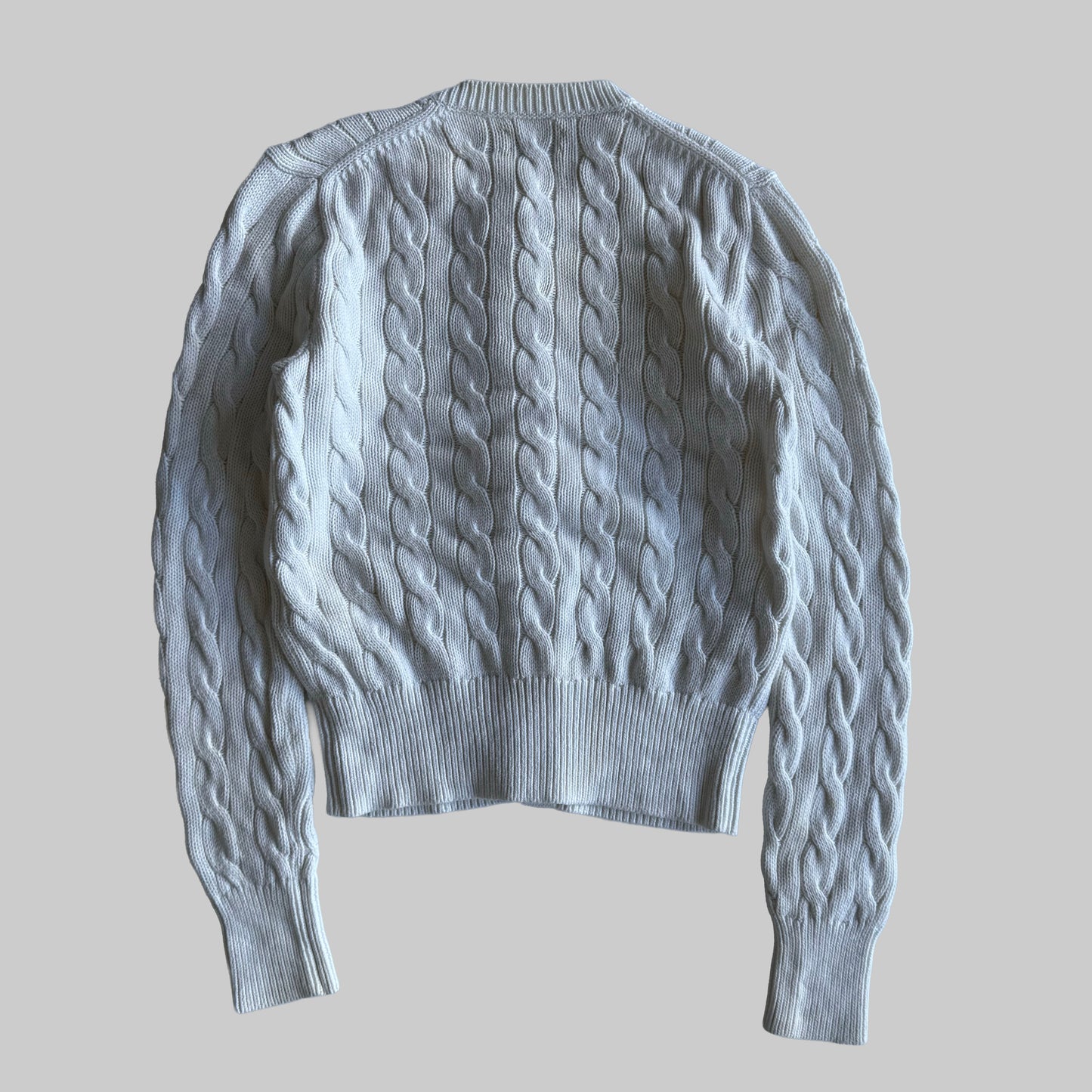 Ralph Lauren Cable Knit Cardigan - Small