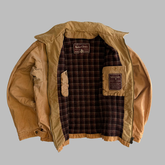 Y2K Marlboro Classic Canvas Workwear Jacket - L
