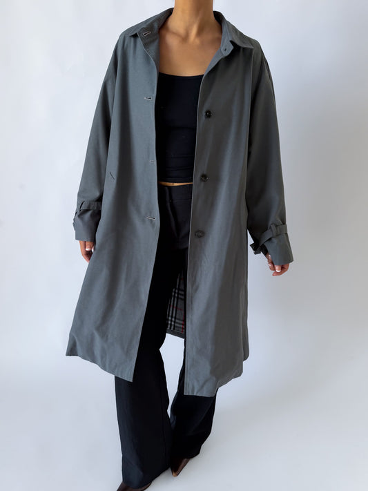 90s Burberry Trench Coat - S