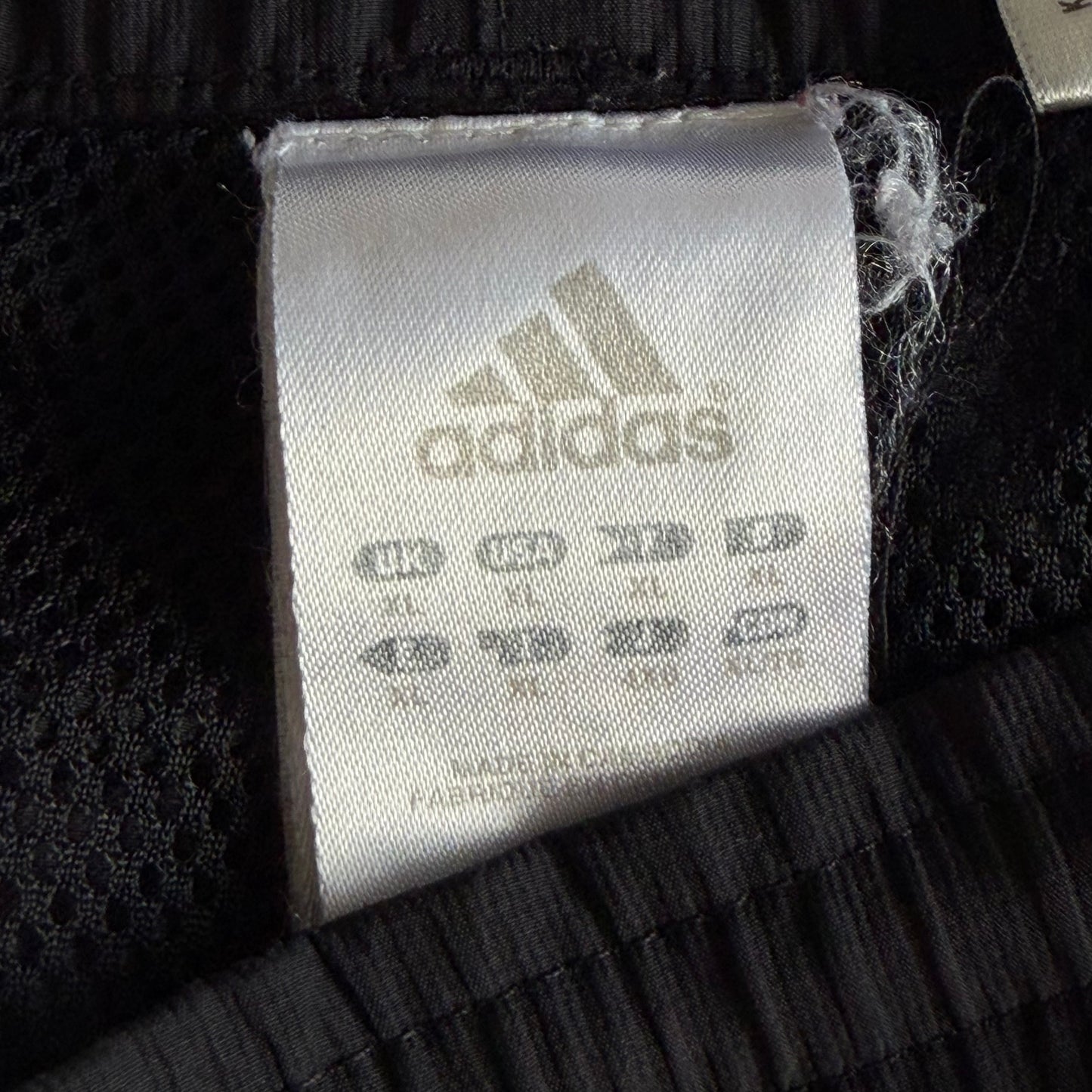 Y2K Adidas Three Stripe Wide Leg Track Pants - XL