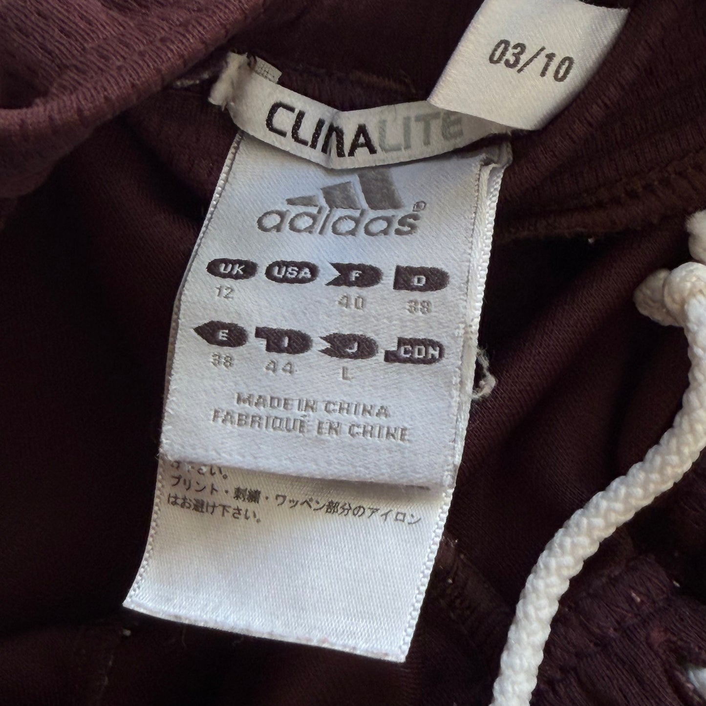 Y2K Adidas Three Stripe Capris - S