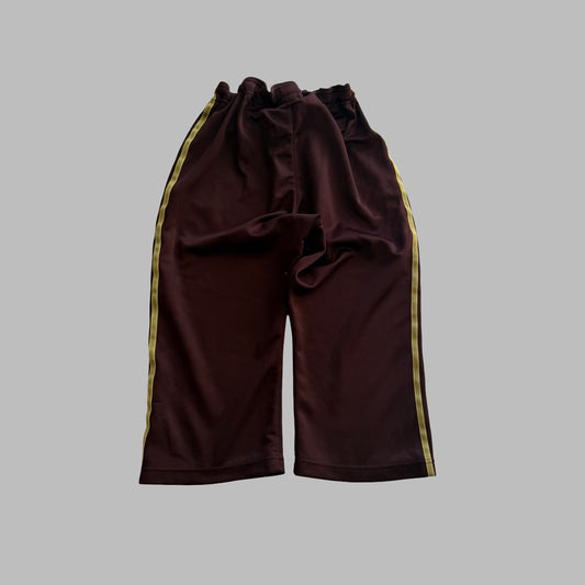 Y2K Adidas Three Stripe Capris - S