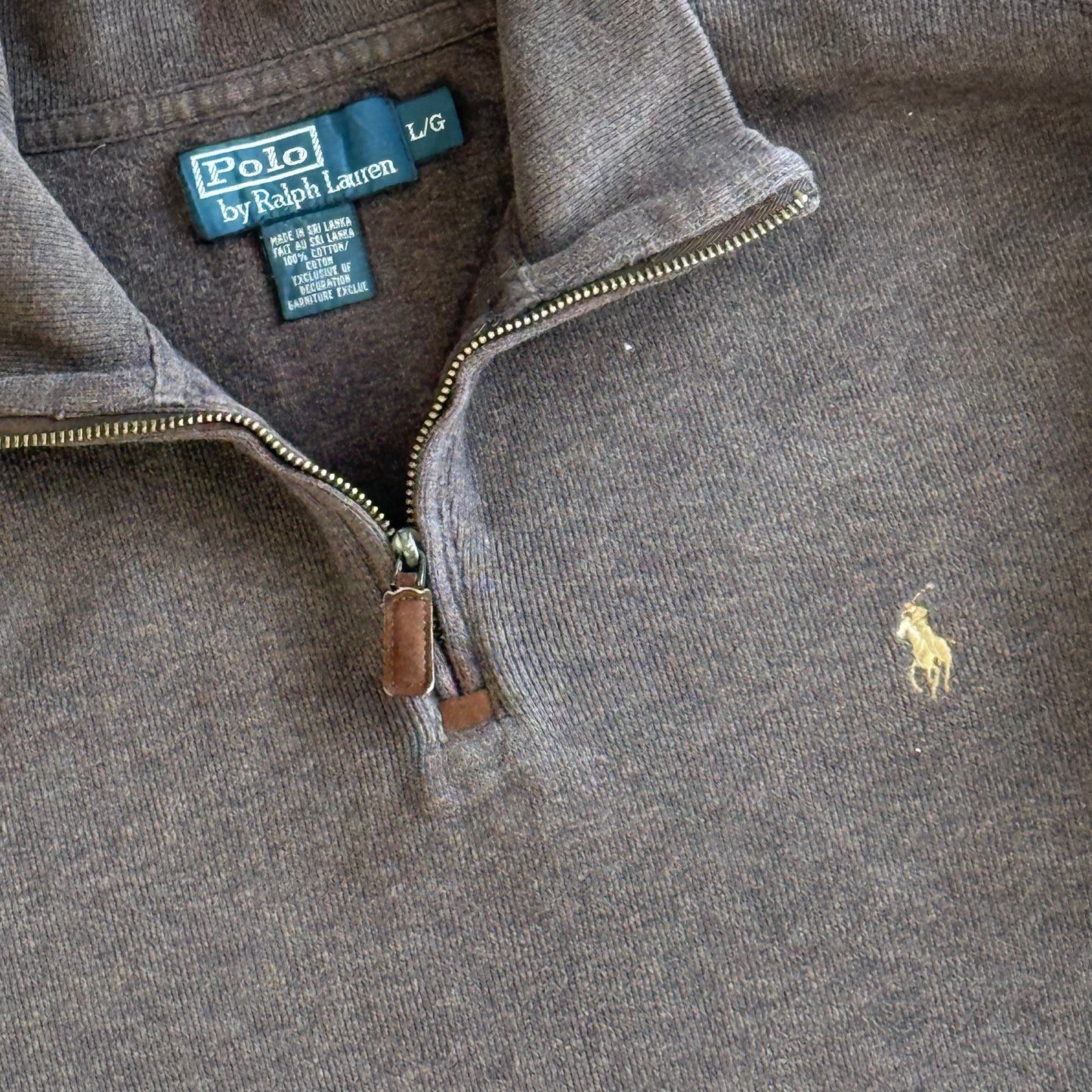 Ralph Lauren Quarter Zip - Large