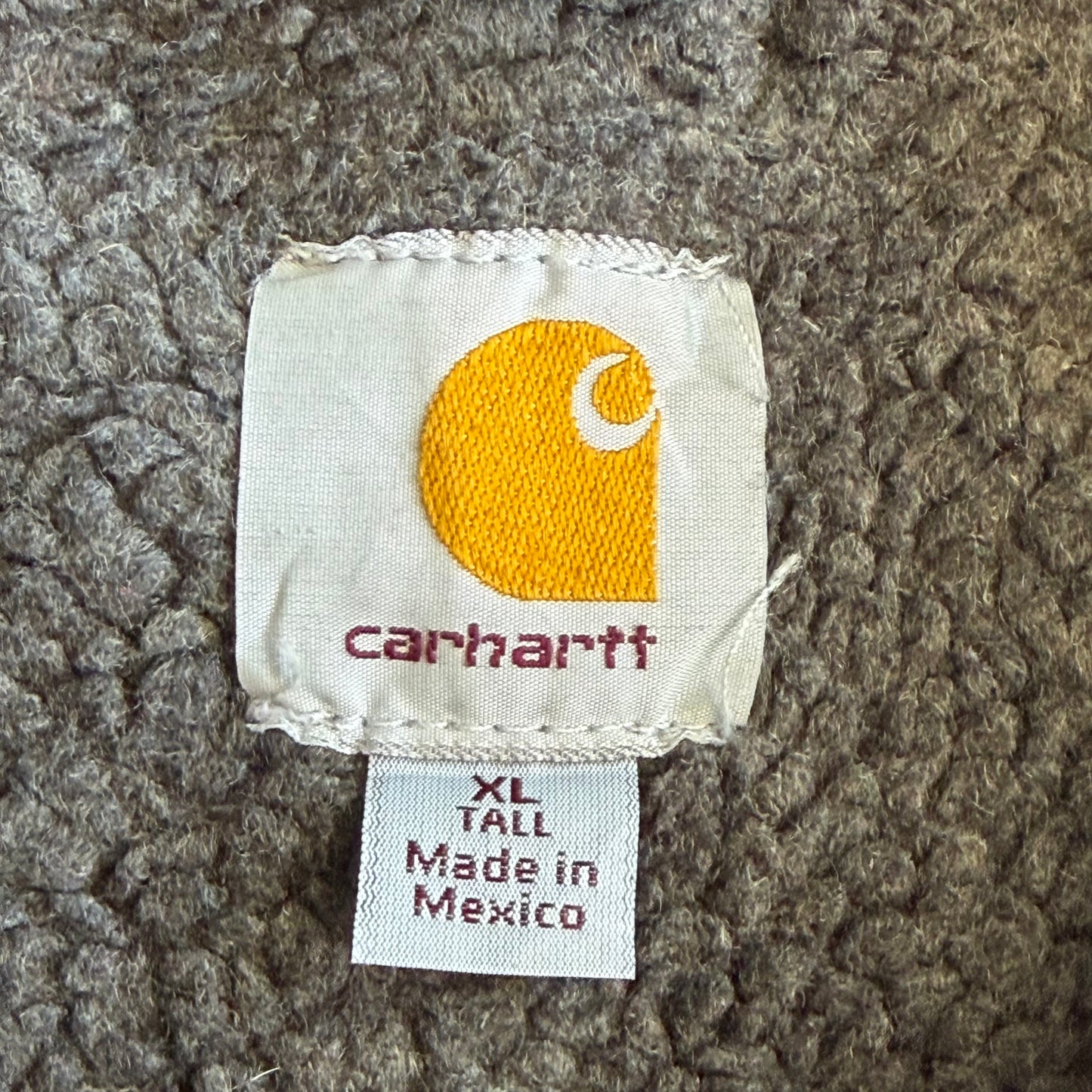 Y2K Carhartt Sherpa-lined Hooded Work Jacket - XL