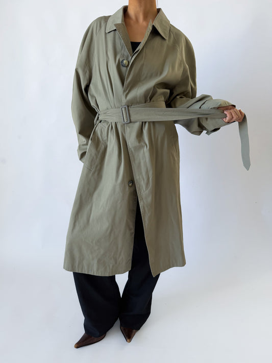 90s Burberry Trench Coat - M